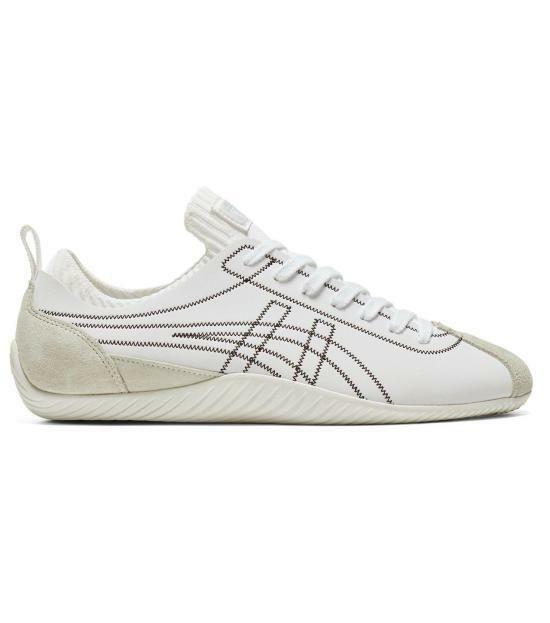 오니츠카타이거 스니커즈 1183B969 100 WHITE BLACK DOM - Onitsuka Tiger