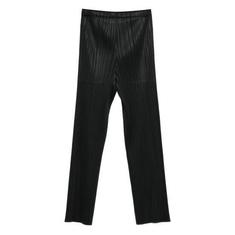 25FW 플리츠플리즈 가죽 팬츠 PP59JF11115 BLACK DOM 썸네일 3