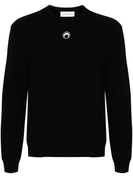 25SS 마린세르 스웨터 MRSM251PRKN085BK BLACK DOM - Marine Serre