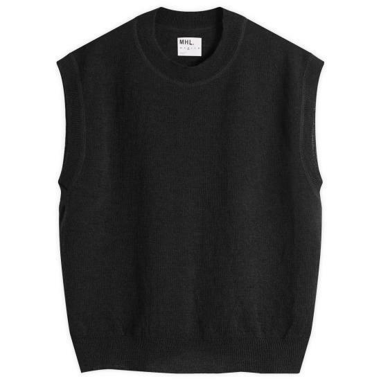 25FW 모스키노 니트 베스트 AEF252ZZ05135248AEF3513 Grey DOM - Moschino