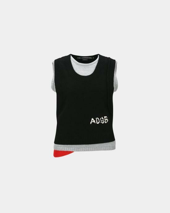 앤더슨벨 스웨터 atb1394w BLACK DOM - Andersson Bell