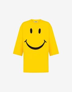 25FW 모스키노 반팔 티셔츠 AEF252ZZ07235241AEF1027 Yellow DOM 썸네일 1