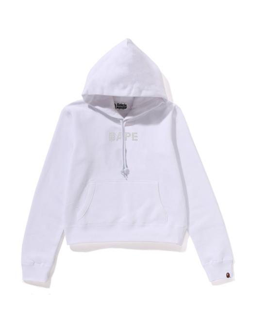 베이프 후드 티셔츠 001PPL802004LWHT WHITE DOM - Bape
