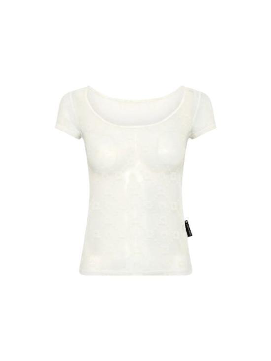 25SS 마린세르 반팔 티셔츠 MRSW251PRTO036WH WH20 OFF WHITE DOM - Marine Serre