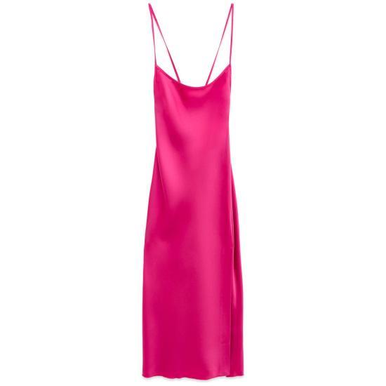 스톡홀름 서프보드 클럽 미디 원피스 STHW241PRDR039PI PINK DOM - STOCKHOLM SURFBOARD CLUB