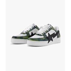 베이프 스니커즈 001FWL301308MGRN GREEN DOM 썸네일 1