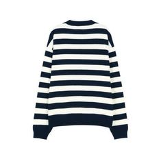 앤더슨벨 스웨터 atb1453m NAVY IVORY DOM 썸네일 2