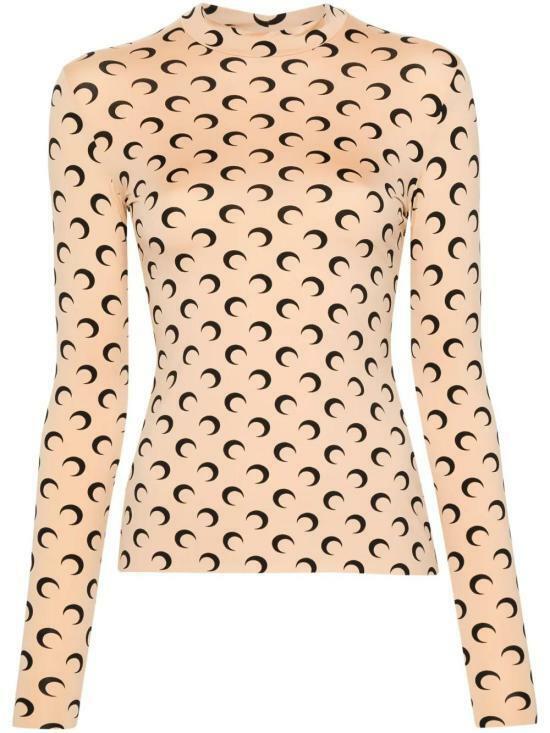 25FW 마린세르 탑 MRSW252PRTO017TA TA10 TAN DOM - Marine Serre