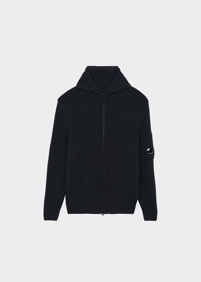 25FW 씨피 컴퍼니 스웨터 19CMKN258A006170A999 BLACK DOM - CP company
