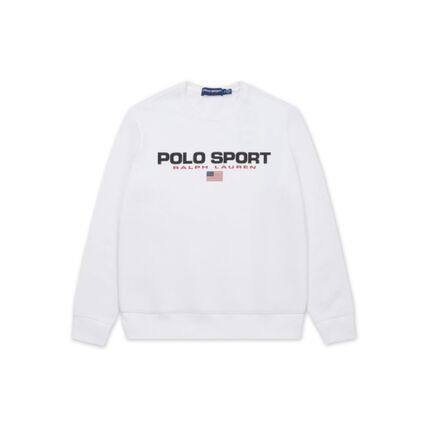 25FW 폴로 랄프로렌 포니 로고 플리스 스웨트셔츠 MNPOKNI16824803 100 DOM - Polo Ralph Lauren