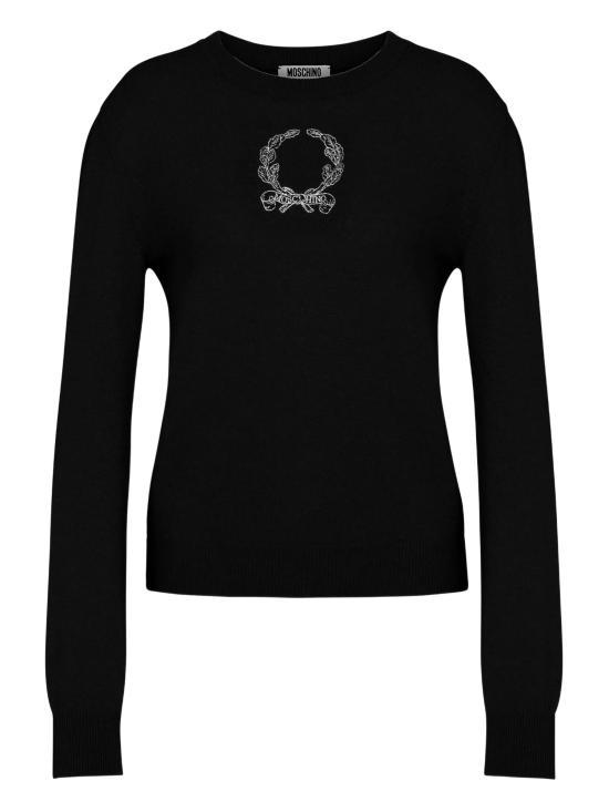 25FW 모스키노 스웨터 AEF252E 09305502AEF0555 Black DOM - Moschino