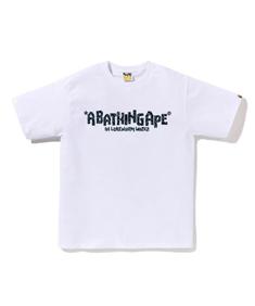 베이프 반팔 티셔츠 001TEL801043WHT WHITE DOM 썸네일 1