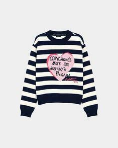앤더슨벨 스웨터 atb1464w NAVY IVORY DOM 썸네일 1