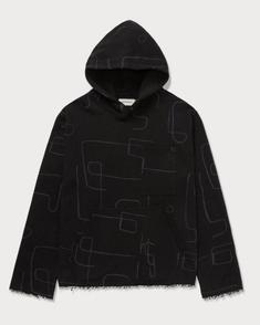 오너 더 기프트 후드 티셔츠 HTGM241PRSW020BK BLACK DOM 썸네일 1