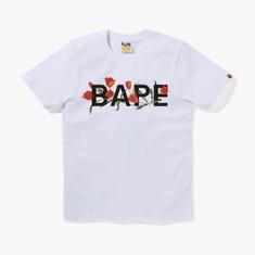 베이프 반팔 티셔츠 001TEK802118LWHT WHITE DOM 썸네일 1