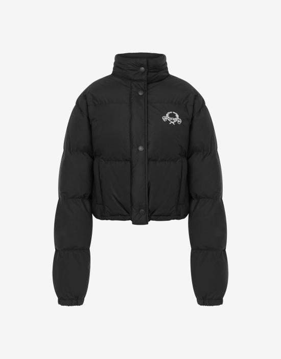 25FW 모스키노 숏패딩 AEF252K106188247AEF1555 Black DOM - Moschino