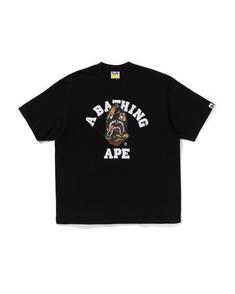 베이프 반팔 티셔츠 0ZXTEM316101PBKX BLACK DOM 썸네일 1