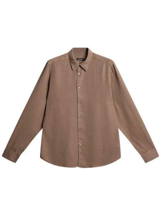 제이린드버그 긴팔 셔츠 FMST10241E189 WALNUT DOM - J.Lindeberg