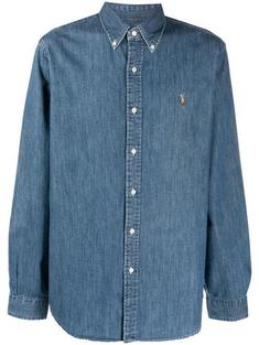 25FW 폴로 랄프로렌 데님 셔츠 710792043001 NAVY DOM 썸네일 1