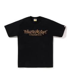 베이프 반팔 티셔츠 001TEL801043BLK BLACK DOM 썸네일 1