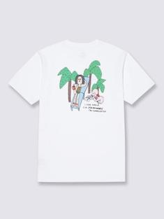 반스 반팔 티셔츠 VN000QF6WHT1 DOM 썸네일 1