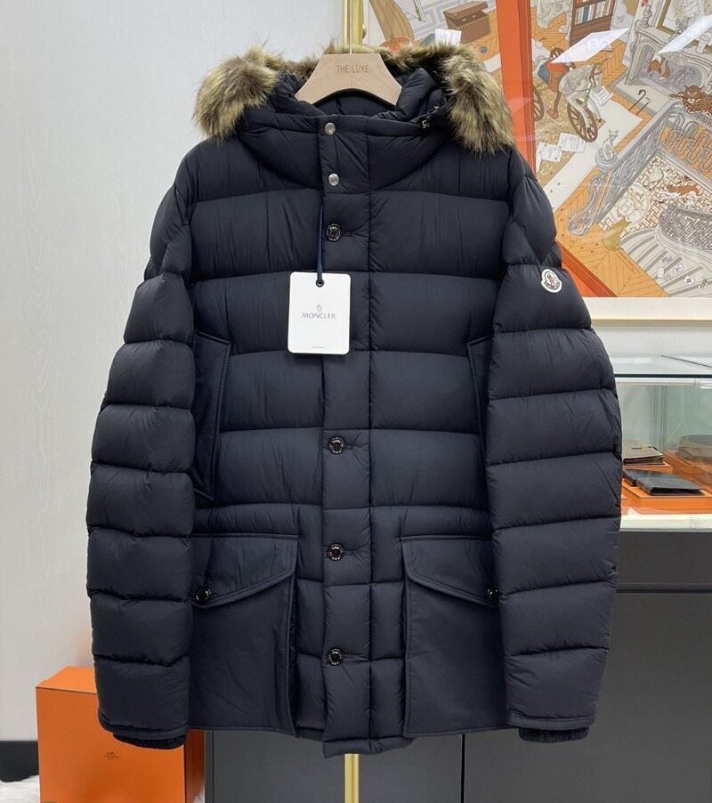 [더럭스] 몽클레어 CLUNYE 클루니 다운 패딩 블랙 6 - Moncler