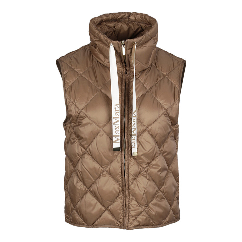 26SS 막스마라 더 큐브 여성 TREGIC 트레직 발수 조끼 패딩 브라운 TREGIC 085 - Max Mara