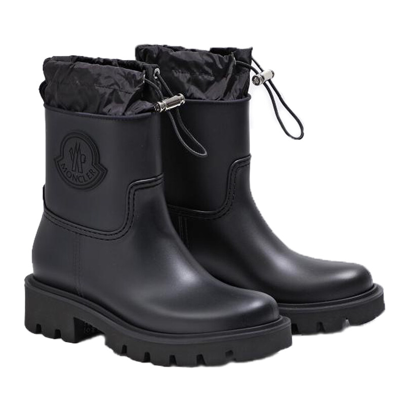 26SS 몽클레어 킥스트림 여성 레인 부츠 블랙 4G00200 M4522 999 - Moncler