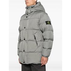 [국내발송] 스톤아일랜드 크링클랩스 후드 다운 패딩 그레이 4100012 S0A23 V006B 썸네일 4