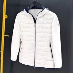 몽클레어 패딩 후드집업 자켓 화이트 썸네일 4