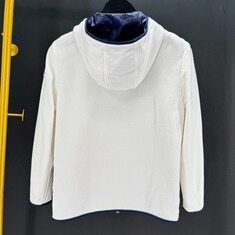 몽클레어 패딩 후드집업 자켓 화이트 썸네일 5