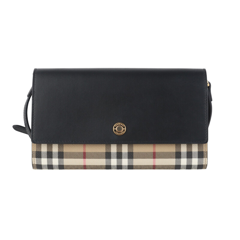 버버리 8058001 체크 한나 디태처블 크로스백 36205Y - Burberry