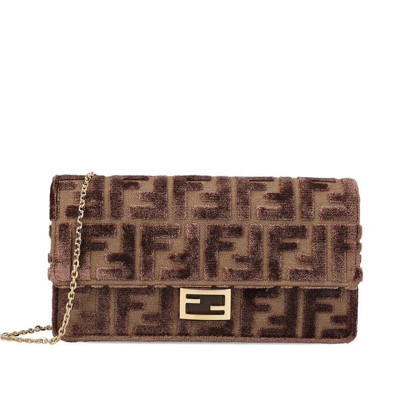 [비엔비명품관] FENDI 펜디 여성 바게트 체인 숄더백 크로스백 - Fendi