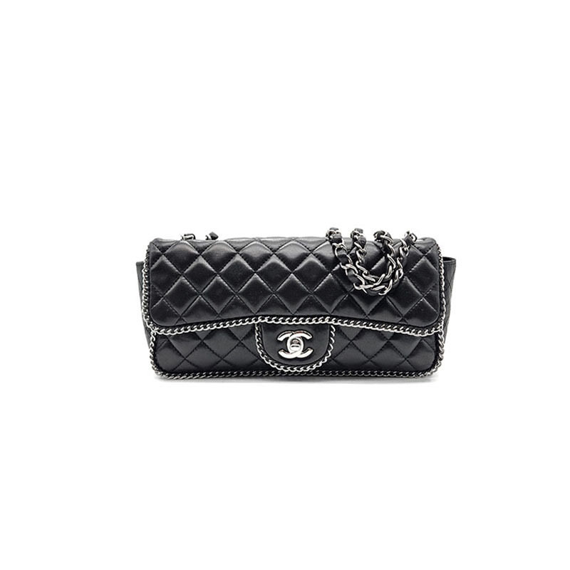 샤넬 램스킨 어라운드 체인 바게트백 L975189 - Chanel