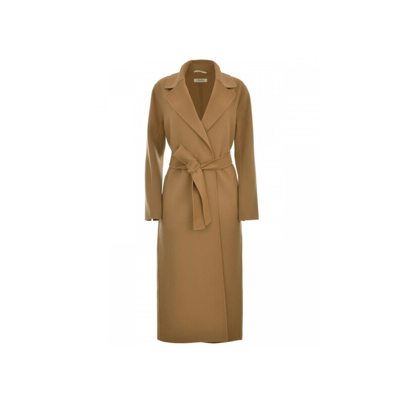 14주년 LUCI 벨티드 울 코트 카멜 90160823 045 - Max Mara