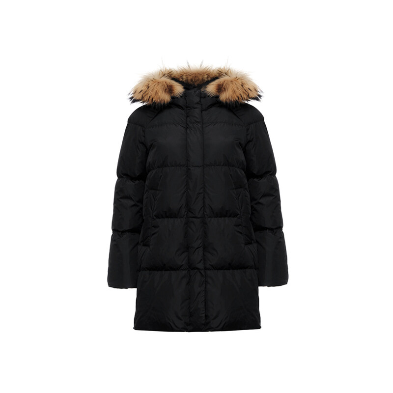 14주년 BEMBO 퍼 후드 패딩자켓 블랙 54961123 004 - Max Mara