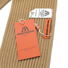 25FW 골지 울 숏 머플러 카멜 SHORT SCARF CAMEL 썸네일 3