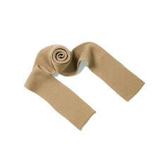 25FW 골지 울 숏 머플러 카멜 SHORT SCARF CAMEL 썸네일 2
