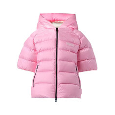 듀베티카 25FW SADAMELIK 하프 슬리프 후드 패딩 자켓 핑크 VDDH15135K0001 PKL 썸네일 1