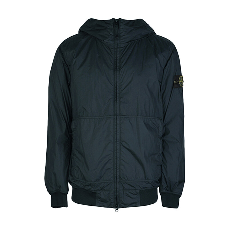 스톤 25FW 가먼트다이 크링클랩스 프리마로프트 후드자켓 네이비 K2S15 4100013 S0A23 V0020 - Stone Island