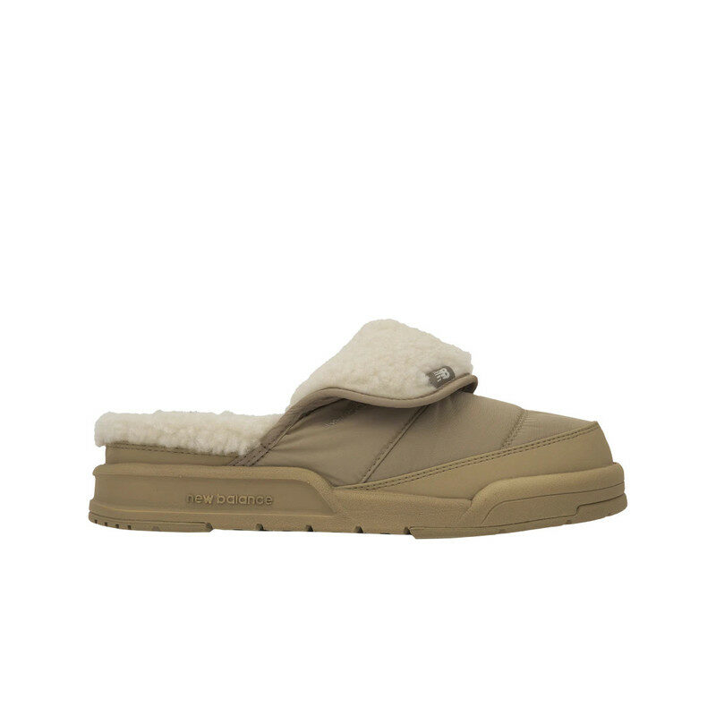 [국내배송] 뉴발란스 퍼플리 베이지 털슬리퍼 패딩슬리퍼 SD3405BE2 - New Balance