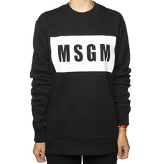 MSGM 박스 로고 맨투맨 2000MDM523 썸네일 2