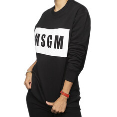MSGM 박스 로고 맨투맨 2000MDM523 썸네일 4