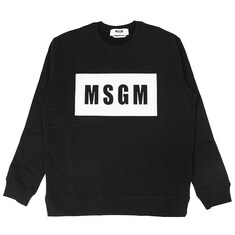 MSGM 박스 로고 맨투맨 2000MDM523 썸네일 6