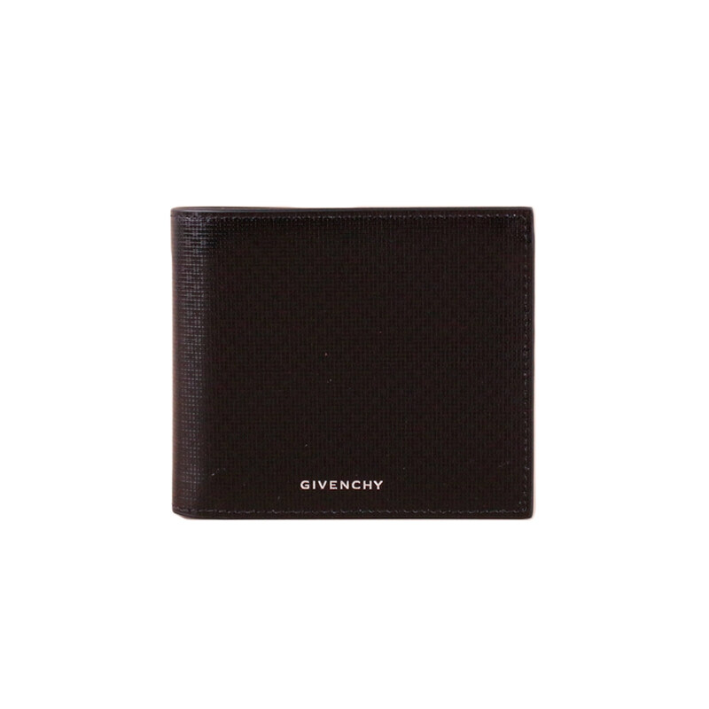 지방시 8cc 클래식 레더 남성 반지갑 유광 블랙 BK608NK1T4 001 - Givenchy