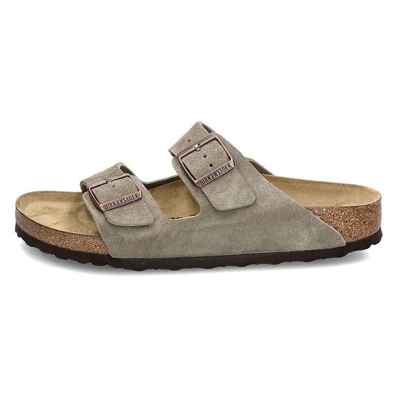 국내배송 버켄스탁 285mm 럭키찬스 아리조나 스웨이드 레더 슬리퍼 0051463 TAUPE - Birkenstock