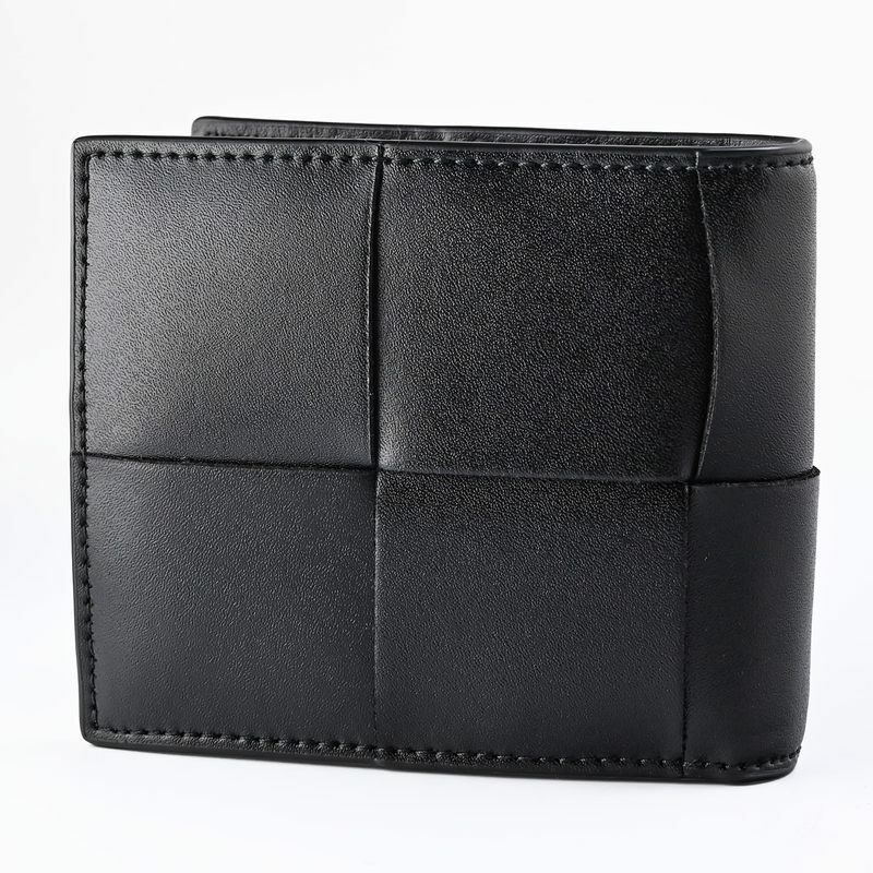 보테가베네타 맥시 인트레치아토 반지갑 블랙 743004 VBWD2 8803 - Bottega Veneta