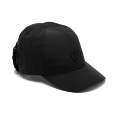 CP 25FW 로고 자수 고글 캡모자 블랙 19CMAC116A 005904A 999 썸네일 1