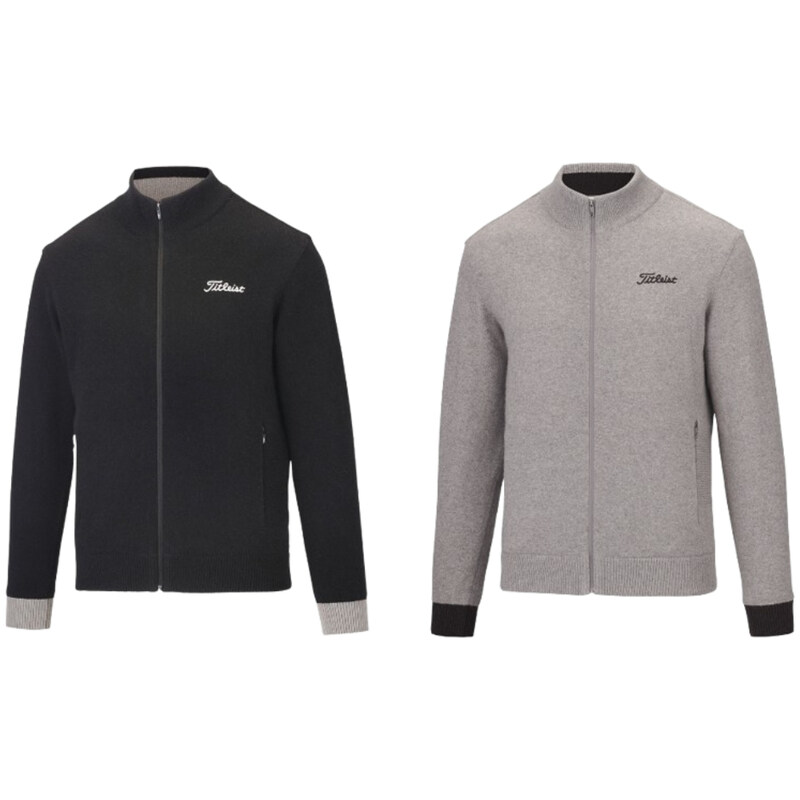 쇼핑백 선물포장 타이틀리스트 골프 남성 WINDPROOF 스웨터 - titleist