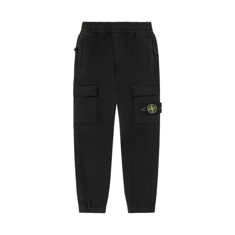 키즈 여성 카고 조거팬츠 블랙 K2S16 3100007 S0012 V0029 - Stone Island